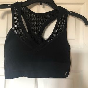Black New Balance sports bra